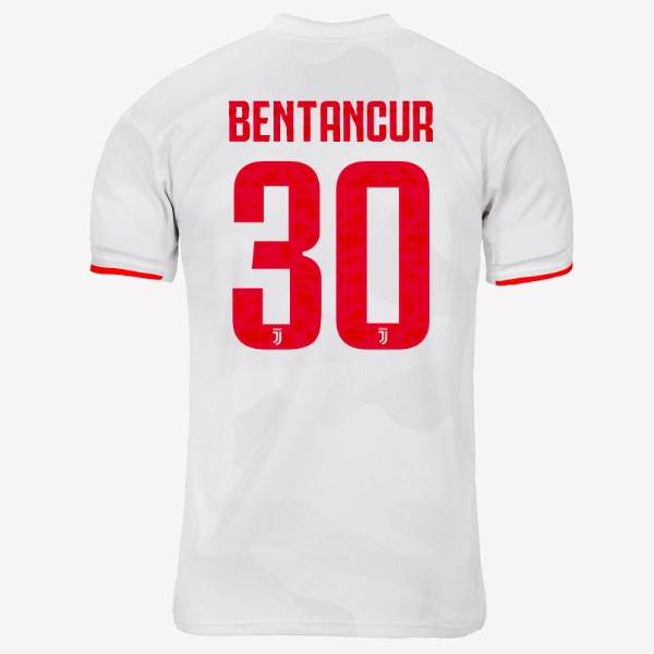 Camiseta Juventus NO.30 Bentancur Segunda equipo 2019-20 Gris Blanco